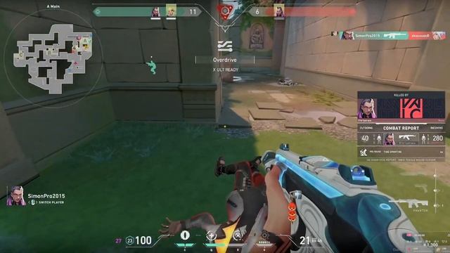 VALORANT BUT ITS 1 VS 4 | NEON EDITION!! смотреть онлайн