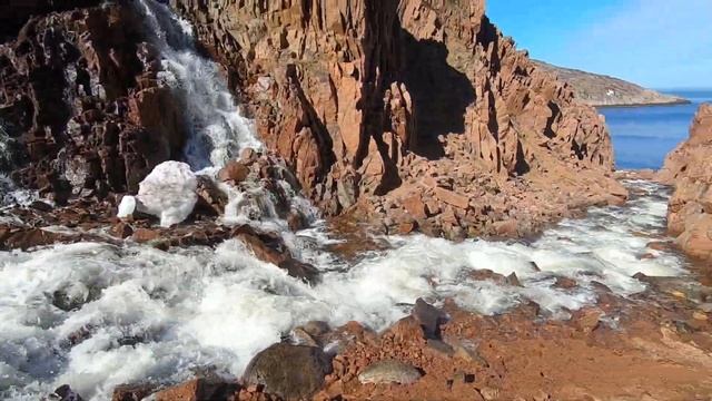 Батарейский водопад. Териберка смотреть онлайн