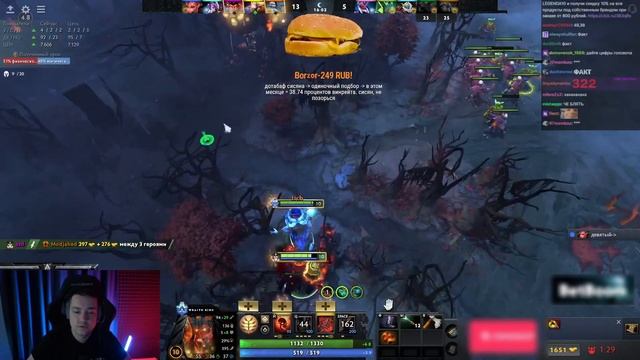 Головач на ВК| Первая игра на ТИТАНАХ после калибровки|LenaGolovach Dota 2