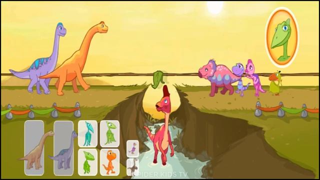 Dinosaur Train Games (Part 4)⭐️Dinosaur Train Leaf Leader ⭐️ PBS Kids смотреть онлайн