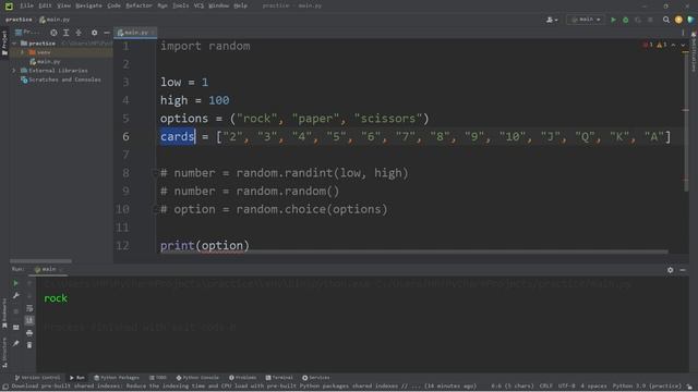 Generate random numbers in Python 🎲 смотреть онлайн