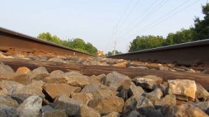 Small KCS Grain Train Runs Over Camera
