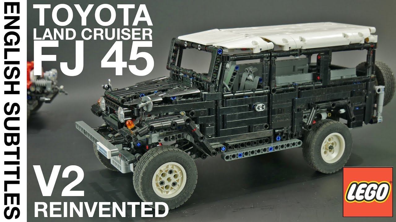 REVIEW: NEW LEGO TOYOTA FJ45 Troop Carrier v.2 смотреть онлайн