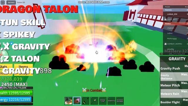 Combo Gravity + All Fighting Style V2 смотреть онлайн