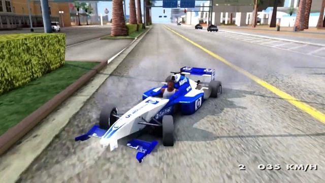 GTA San Andreas - BMW Williams F1 _REVIEW смотреть онлайн