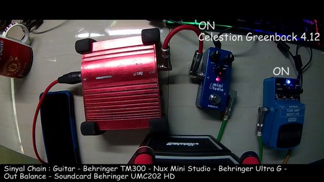 Analog Cabsim Vs Impluse Response IR Cabsim, NUX Mini Studio, Behringer Ultra G
