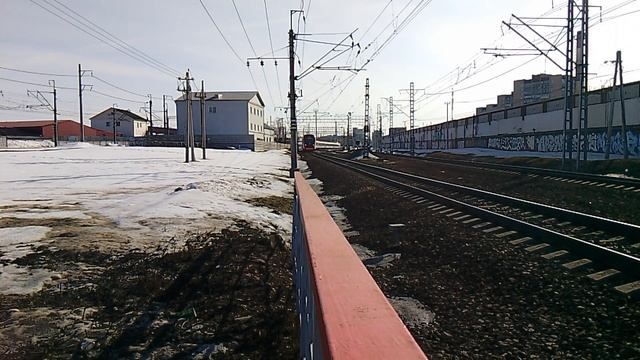Электропоезд ЭГ2Тв - 031 "Иволга 2.0" сообщением "Подольск-Нахабино" смотреть онлайн