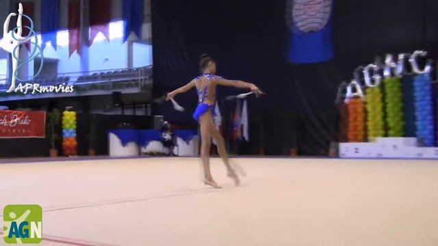 Daria Brilyakova - Ivanovo (RUS) - Maças (Clubs) - Junior - AGN Cup 2016 OC смотреть онлайн