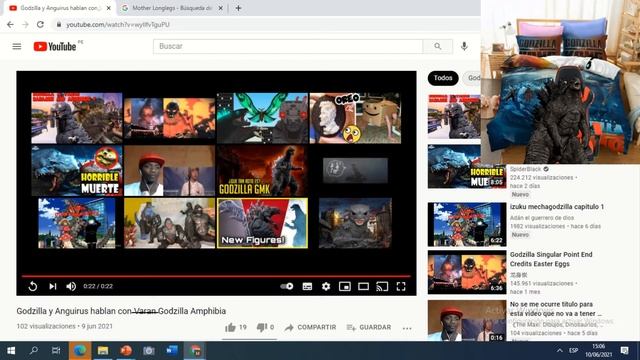 La video reacción al video : Godzilla y Anguirus hablan con Varan Godzilla Amphibia (Godzilla SP) смотреть онлайн