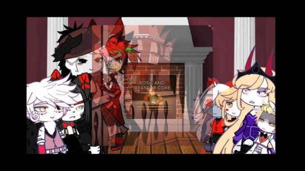 [💔]Hazbin Hotel's reaction to... Rosie x Alastor| radioapple [💔]
