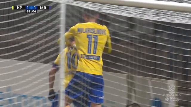 17.krog: Koper - Maribor 1:2 ; Prva liga Telekom Slovenije 2020/2021 смотреть онлайн