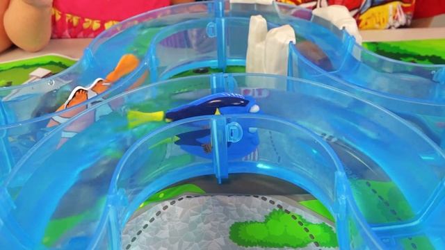Finding Dory Movie Toys Dory Marlin Nemo Bailey ZURU Robofish Disney Finding Nemo Kinder Playtime смотреть онлайн