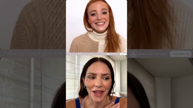 Katharine McPhee Foster - IG live talking Mindd, Rennie David & Christmas (3 December 2021) смотреть онлайн