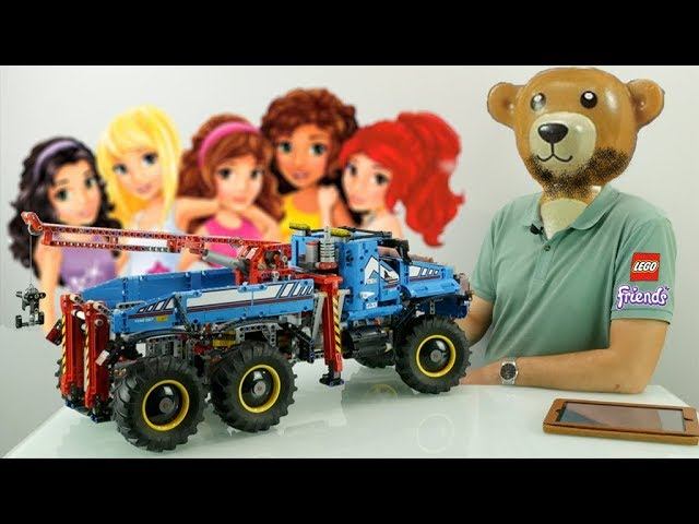 ОТВЕРЖЕННЫЙ ВСЕМИ. LEGO Technic 42070 6x6 All Terain Tow Truck. Детальный обзор флагмана смотреть онлайн