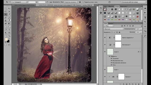 Photo manipulation "Victoria" collage - Speed Art #Photoshop смотреть онлайн
