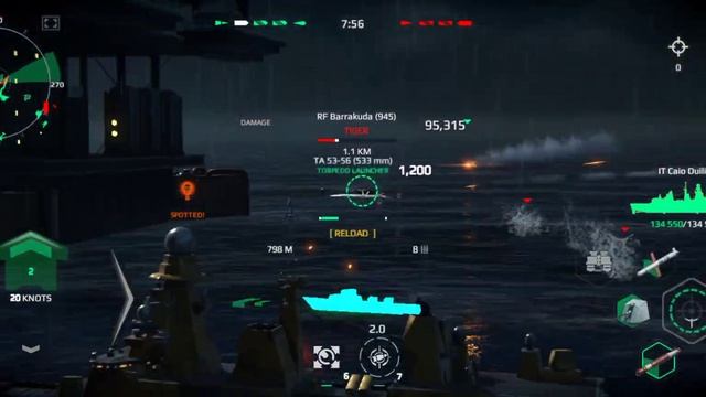 IT Caio Duilio Destroyer-Melara Rapid (76 mm) Guns || Modern Warships смотреть онлайн