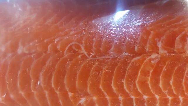 Live worms in Costco salmon смотреть онлайн