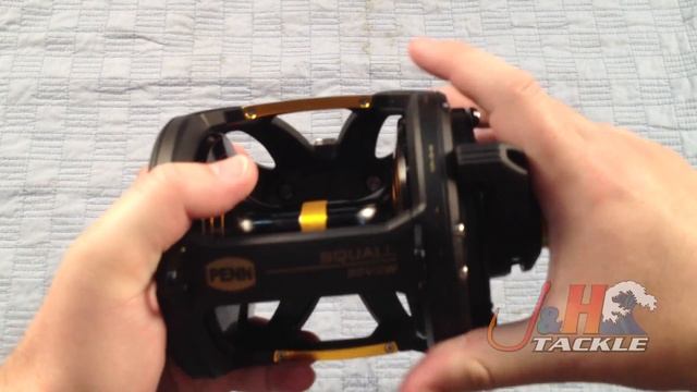 Penn Squall SQL50VSW Lever Drag 2-Speed Reel | J&H Tackle