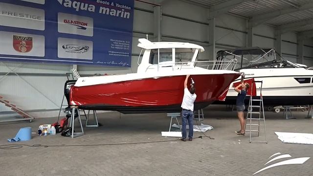 Merry Fisher Marlin 6 Foliert, der Gelcoat war ausgekreidet смотреть онлайн