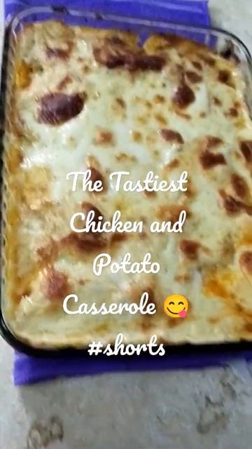 The Tastiest Chicken and Potato Casserole#shorts😋 смотреть онлайн