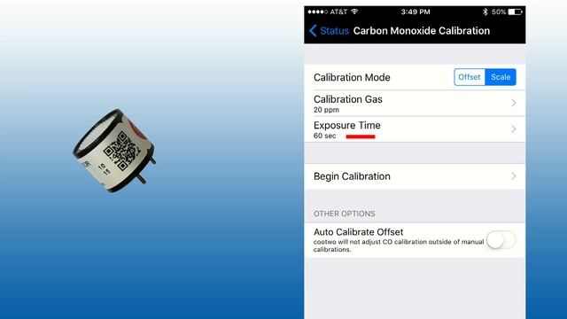 My nitroxbuddy app - Carbon Monoxide sensor calibration смотреть онлайн