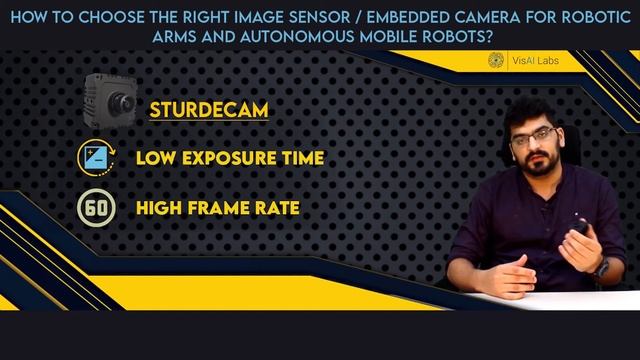 How to choose the right image sensor/embedded camera for robotic Arms and AMR? Ep- 4 | VisAI Labs смотреть онлайн