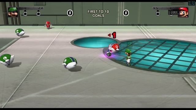 "New" gecko code - Improved camera hack - Mario Strikers Charged смотреть онлайн
