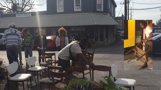 REEVES furniture pop up installation (live) - with commentary. смотреть онлайн