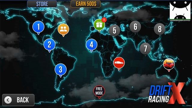 Drift Racing X Android GamePlay (By Zuuks Games) смотреть онлайн