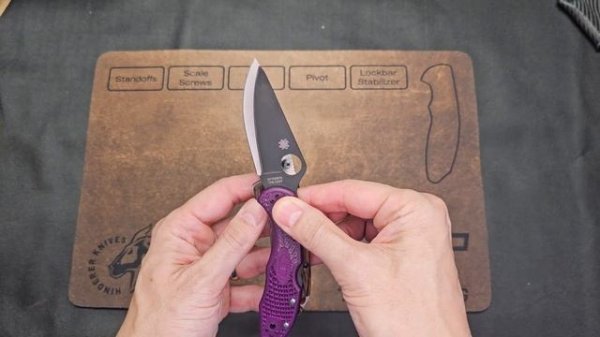 Benchmade North Fork AXIS Lock Knife Stabilized Wood (3" Stonewash) 15032