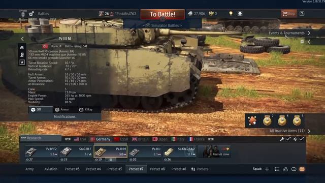 War Thunder Sim: Puma/Pz IV смотреть онлайн