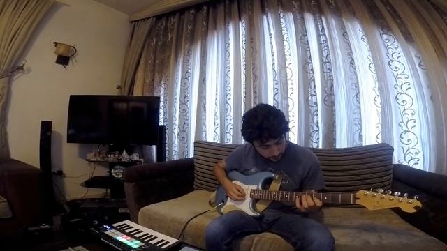 Spring Sunday Chill Beat and improvisation with Launchkey MINI MK3, my Strat in Abelton Live. смотреть онлайн