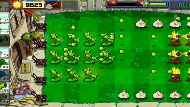 Plants vs Zombies Adventure Day Level 6 Gameplay смотреть онлайн