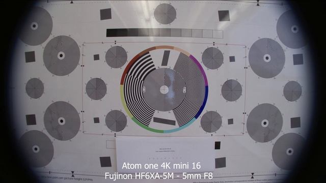 AtomOne 4Kmini16 C Mount Lenstest смотреть онлайн