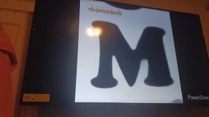 Cooper Black Font Shapes Font Letter  M
