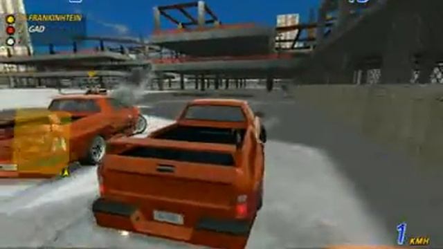 FlatOut2 AC DC UA vs FRANKINHTEIN vs GAD часть 3 смотреть онлайн