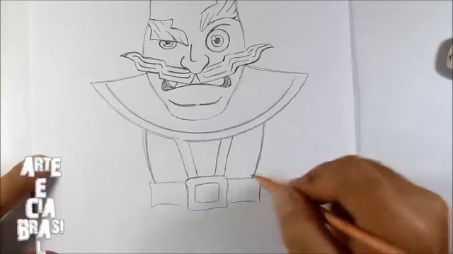Como desenhar o MAGO ELÉTRICO de Clash Royale - passo a passo #452 смотреть онлайн