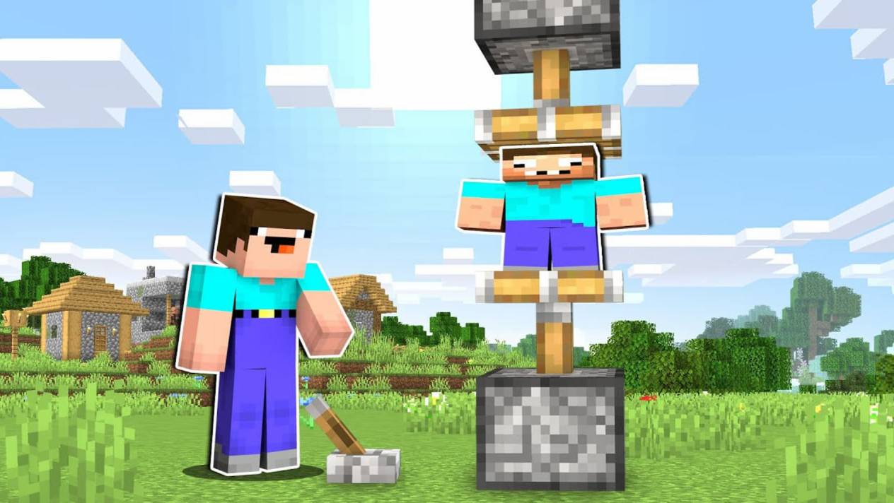 НУБ И ПРО ПРОВЕРЯЮТ ЛОГИКУ МАИНКРАФТА смотреть онлайн