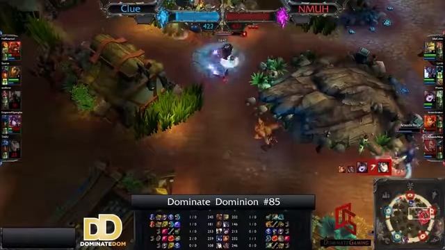 DominateDominion #85 Ro8 The Clueless Empire vs Cheese Enema смотреть онлайн