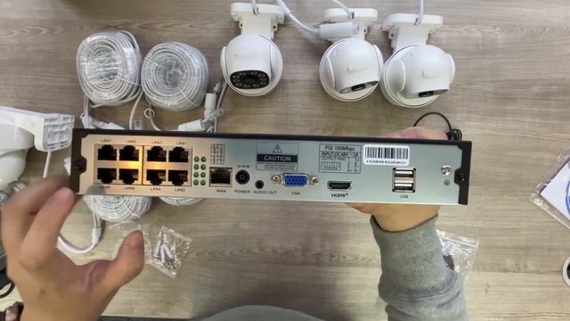 Unboxing XMARTO EPS8084-3TB 4K Ultra HD PTZ Security Camera System смотреть онлайн