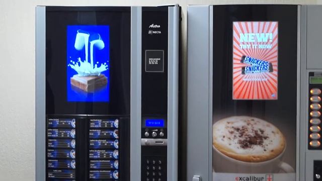 Refurbished Vending Machine fitted with Digital Media Screen смотреть онлайн