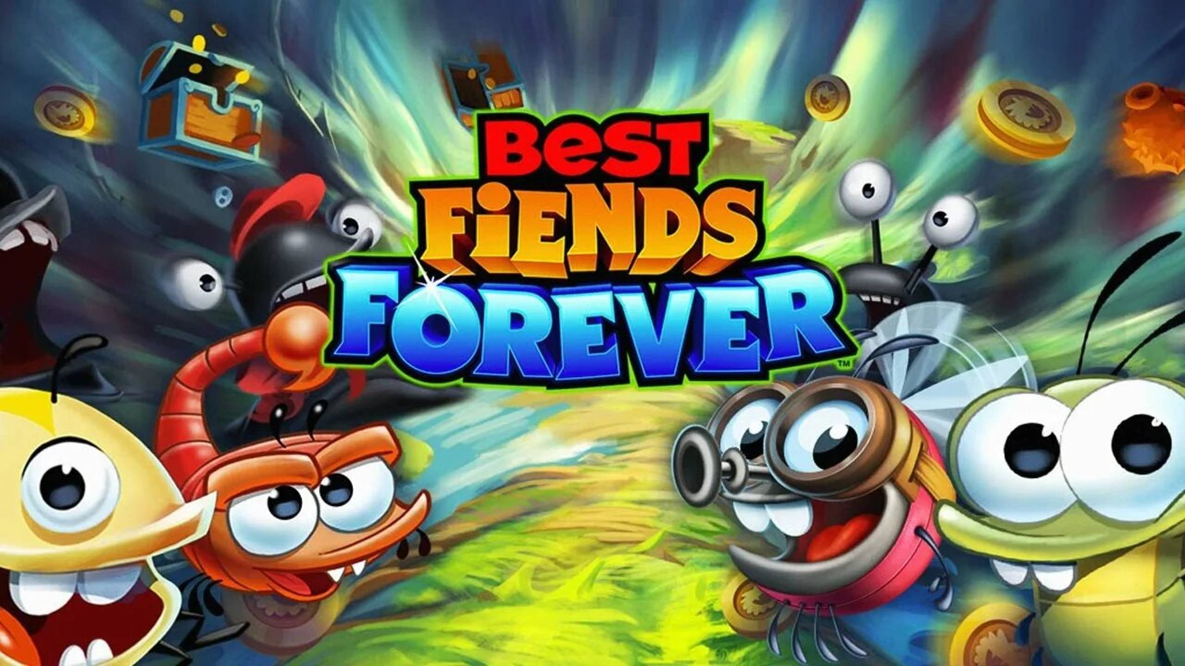 Best Fiends Играем в букашки