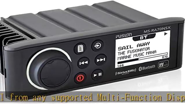 Fusion MS-RA70NSX NMEA 2000 SiriusXM-Ready Marine Entertainment System смотреть онлайн