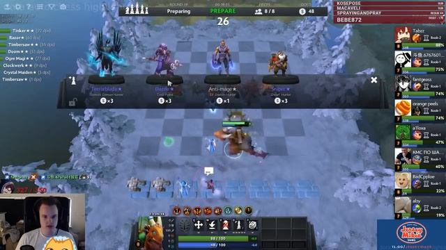 Tabzz with His IMBA Razor ✩✩✩ | Mages w/ Zeus and Razor ✩✩✩ | Auto Chess | tabzzhd | dota chess смотреть онлайн