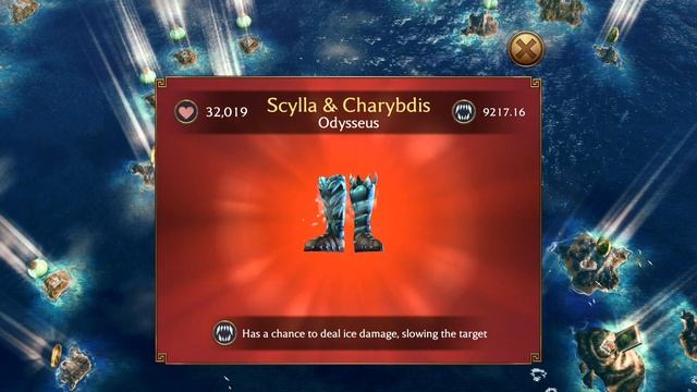 OLYMPUS RISING Odysseus UNIQUE item ~ Scylla & Charybdis смотреть онлайн