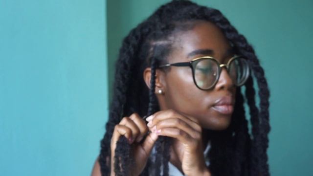 EASY , Natural looking MARLEY Twists | Quick Protective Style смотреть онлайн