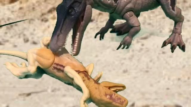Jurassic tournament episode 1 . Baryonyx vs atrociraptor смотреть онлайн