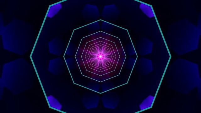 Abstract Neon Tunnel vj Motion Loop background Video смотреть онлайн