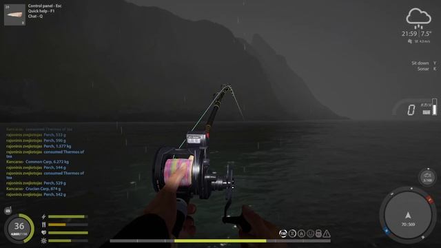 Russian Fishing 4 Norwegian Sea, What fish fight like this? смотреть онлайн