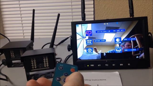 How to to Set Date & Time - FalconEye Digital Wireless 2 4 Cam DVR System смотреть онлайн